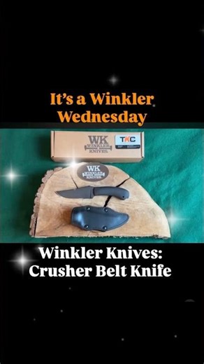 Winkler Crusher Belt Knife