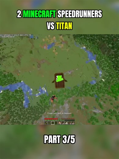 Minecraft Speedrunners Face Titan Challenge