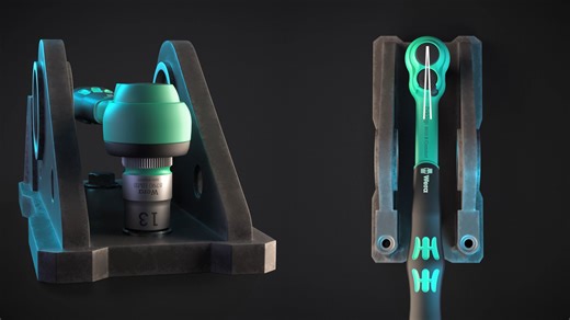 Happy Monday, Tool Rebels! Its time to introduce all of these innovations from Wera for 2024! Let's start with the new 8010 Zyklop Comfort ratchet. The Zyklop Comfort combines style and function with a beautiful slim design and an 80 tooth ratchet that delivers a return angle of only 4.5°. A simple direction change is achieved with the switch lever on the back of the head, below the lock release for the 3/8" drive. The soft 2-component plastic coated handle provides a comfortable and reliable gr