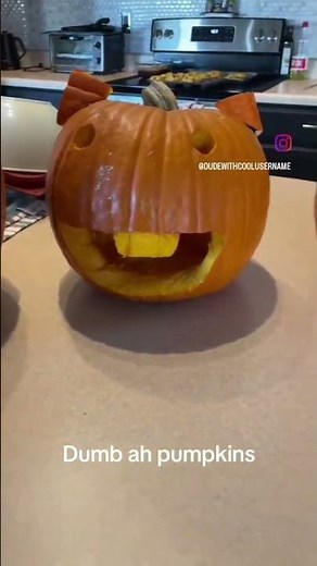 Dumb ahh pumpkins 😭 #funny #halloween2024 #memecomplication #funnyvideo