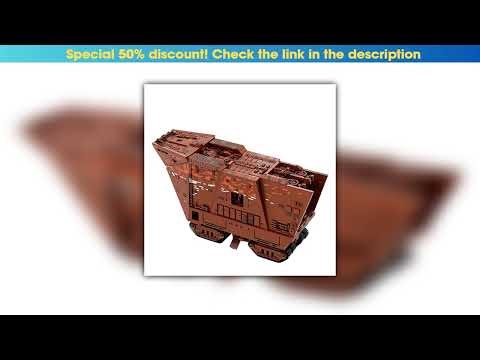 Flash Sale Gobricks MOC 7346 Pcs Sandcrawler Building Blocks Model Space War Movie Construction Ass