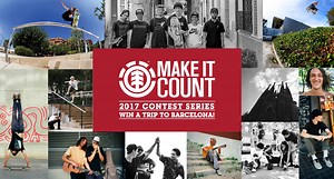 94K views · 35 shares | Have you ever dreamed of skating in Barcelona? Now is your chance! Enter for a chance to win an all expenses paid trip to Barcelona, Spain with the Element team by posting your best clips and hashtagging #ElementMakeItCount | Element | Facebook