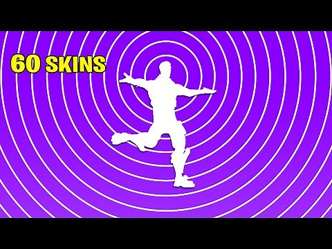BHANGRA BOOGIE Dance With Best & Popular 60 Skins in Fortnite!