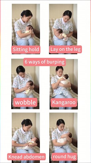 6 Ways of Baby Burping: Methods and Techniques