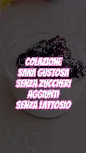 Colazione sana proteica senza lattosio senza glutine #ricettefit #senzaglutine #dietalowcarb #cocco