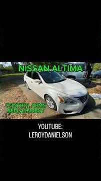 control arm replacement on a nissan altima #mechanic #carguy #nissan