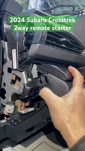 2024 Subaru Crosstrek 2way remote starter installation