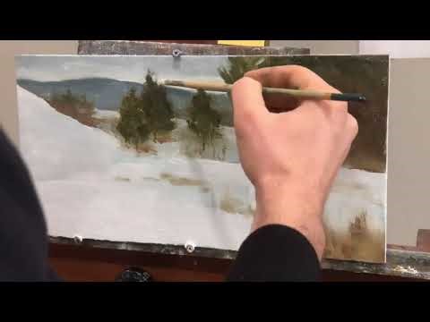 An Entire Day of Painting in 5 Minutes