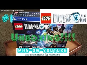 Lego Dimensions - Ps4 (1) The Unboxing