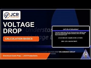 Voltage Drop Calculation Basics | Electrical NEC Exam Prep