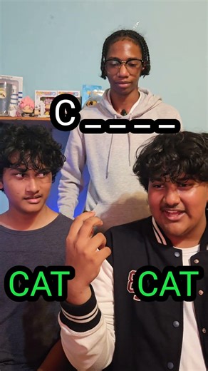 Can he intercept the word before we say it?(Contact Part 1)#anime #animegame #shorts #wordgame