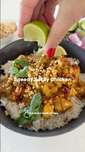 Satay Chicken | Easy 20 Minute Dinner