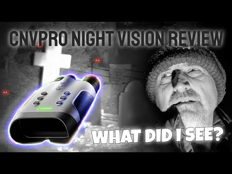 Cigman CNVPRO 4k Night Vision Binoculars - In depth Review and Creepy Result on Graveyard Night Test