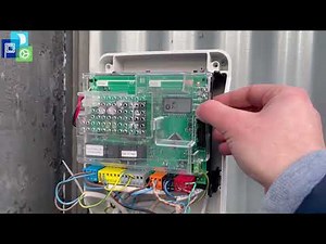 BFT Thalia BT A80 Duo control unit set up on Kustos BT B40/B25 drive