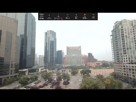 Calgary Downtown Timelapse - Wed Sep 03, 2025