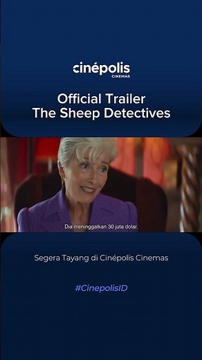 OFFICIAL TRAILER 2 THE SHEEP DETECTIVES 🐑🔍 SEGERA TAYANG DI CINÉPOLIS CINEMAS #shorts