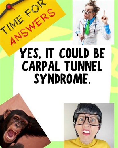 IS MY THUMB TINGLING FROM CARPAL TUNNEL SYNDROME?