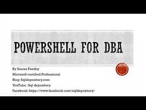 PowerShell For DBA Part-3 - Automate database migration