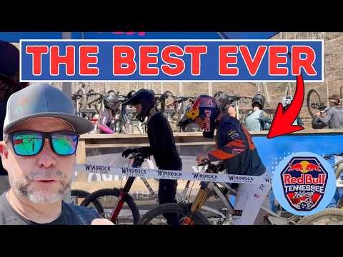 REDBULL Tennessee National Downhill race at Windrock bike park