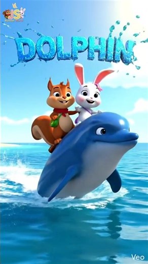 DOLPHIN JUMP 🐬 | Learn Letter D | ABC Phonics for Kids | #Shorts