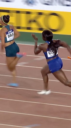 World Athletics on Instagram: "This @usatf changeover though 🤤 Get in the mood for @wasilesia21 with highlights from the 2019 #WorldRelays on our YouTube channel. #trackandfield #relays #teamusa"