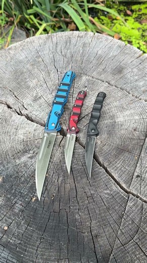 The Wicked Frenzy Folder and its two little brothers by Cold Steel!!