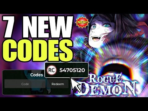 *NEW CODES* ROBLOX ROGUE DEMON CODES 2025 | ROGUE DEMON CODE | ALL WORKING CODES IN ROGUE DEMON