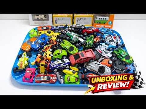The BEST Diecast Toy Cars | Police Cars | Racing Cars | Tesla Model Y Unboxing + Full Demo Review