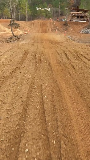 Exciting Dirt Bike Ride on a Motocross Track