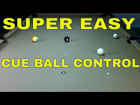 cue ball control The Easy Way