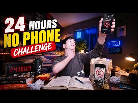 24 Hours NO PHONE Challenge! 📵