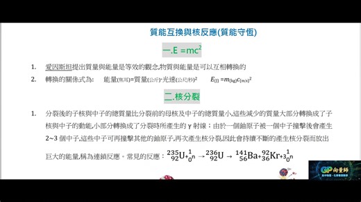 核能与质能互换 E=mc^2完全解析：从原理推导到历届试题详解