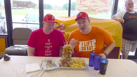 Epic 5-Burger Challenge with Cheesecake in Bowling Green, Ohio – Can I Handle It?!