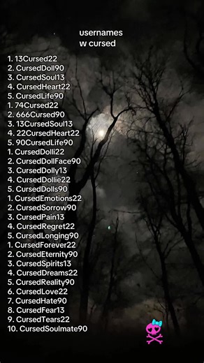 #suggestions #usernameideas #cursed #whatsaheart @cursed | username ideas