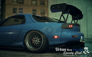 [NFS 2015] #14 马自达RX-7 FD3S 静态展示 Showcase [Night Drive]