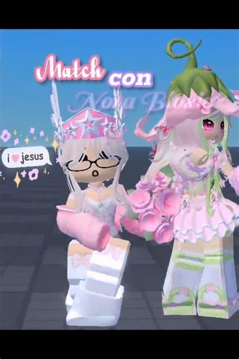 ~🎀✨Colab con la hermosa de ‪@NoraBloxie‬🎀✨~ TKMM🫰💗😭 // #jiloren #roblox #colab #trend #match
