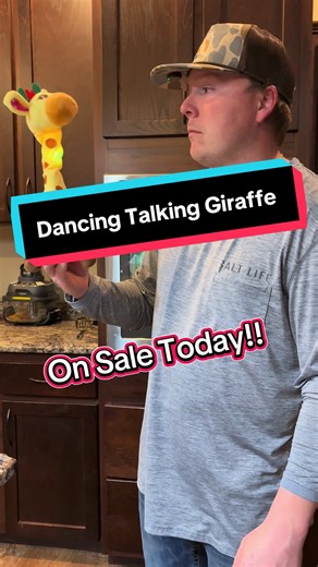Dancing Talking Giraffe #dancingtalkinggiraffe #stuffedanimal #funforkids