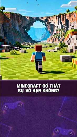 Đi Hết Bản Đồ MINECRAFT Có Khả Thi Không? #shorts #game