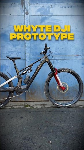 Spotted! New Whyte prototype e-bike with DJI Avinox motor!