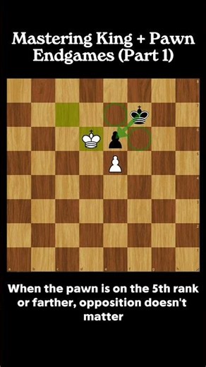 Master King and Pawn Endgames (Part 1) #chess #chessgame #endgame