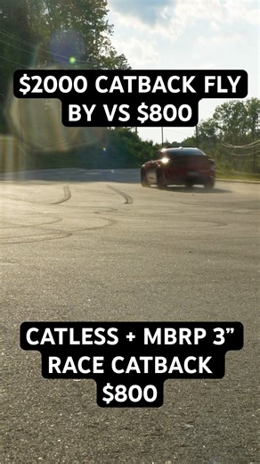 DOES THE $2000 BORLA ATAK SOUND BETTER THAN THE $800 MBRP ON A CATLESS SCAT PACK FLY BY?