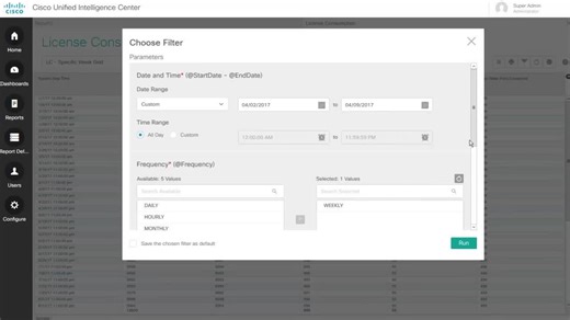 Contact center enterprise – License consumption report - Cisco Video Portal