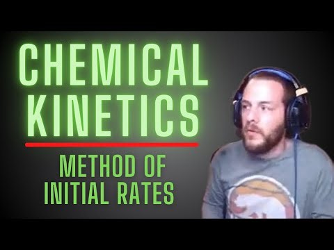 Using the Method of Initial Rates to Determine Reaction Order | Chemical Kinetics
