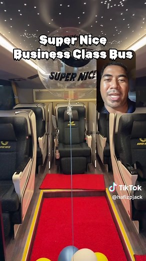 Luxurious Super Nice Express Bus Business Class Experience