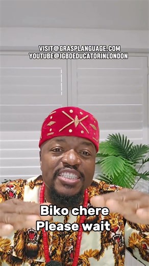 Learn How To Say Please Wait or Please Wait For Me In Igbo Language #igbosindiaspora #igbos#ndiigbo
