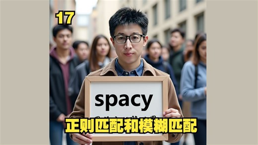 正则匹配和模糊匹配，通过语言理解世界 自然语言处理 spacy 深入浅出(17)