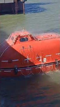 Lifeboat Water Spray test
