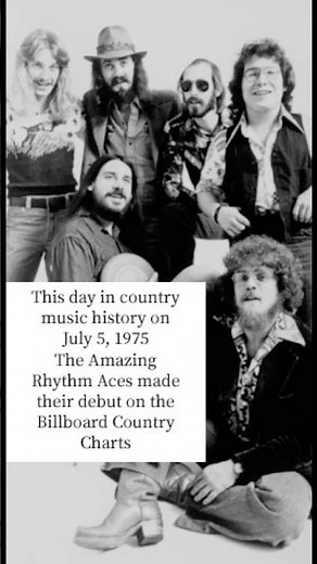 This day in country music history on 7/5/1975 The Amazing Rhythm Aces hit the charts #countrymusic