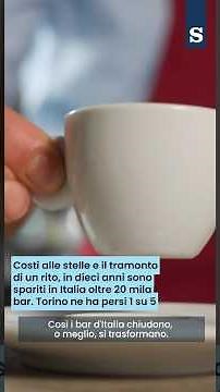 This is how over 20,000 BARS have DISAPPEARED in Italy in ten years