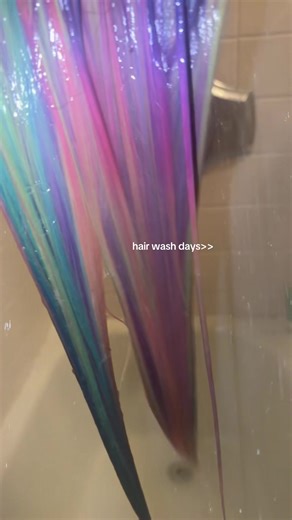 Colorful Hair Dye Tips for Wash Days